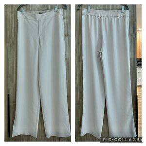 THEORY Pull on Wide Leg Trousers Sz 8